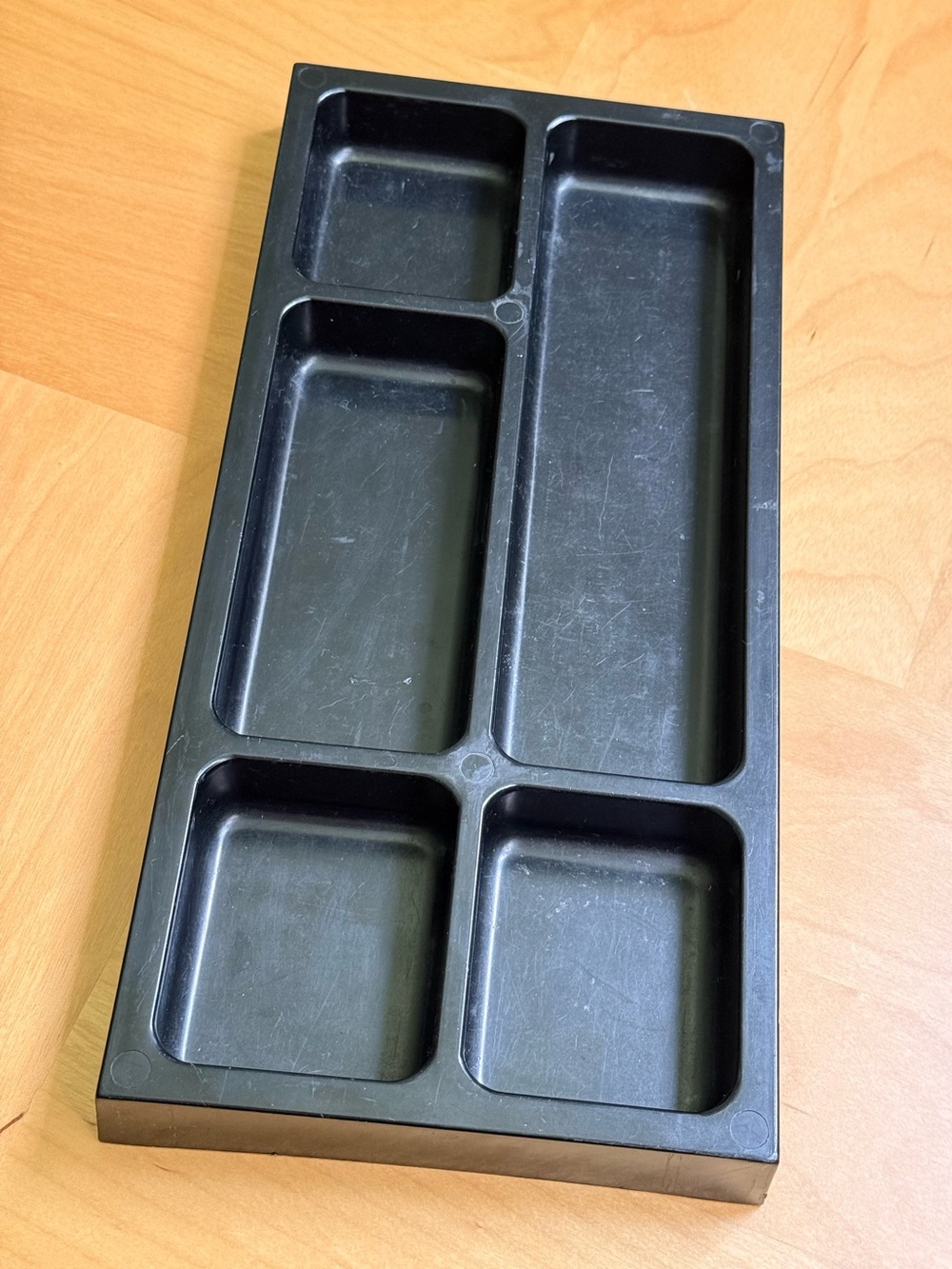 Vintage Black Desk Pencil Tool Screws Drawer OrganizerTray by JACMORR MFG
